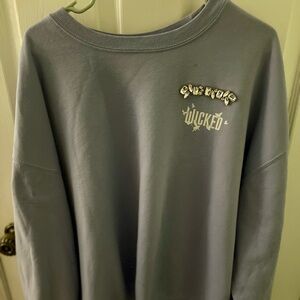 Wicked By Paul Tazwell Sweatshirt Lavender, Women’s XXL Whimsical, Fun Comfort